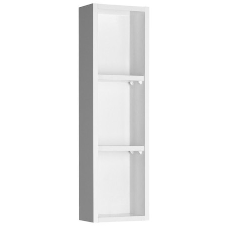 Aqualine ZOJA szafka wisząca do lustra 20x70x12cm biała 45463