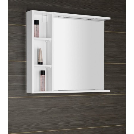 Aqualine ZOJA szafka wisząca do lustra 20x70x12cm biała 45463