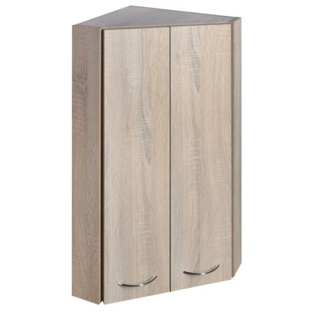 Aqualine ZOJA/KERAMIA FRESH szafka narożna 35x76x35cm dąb platin 50333