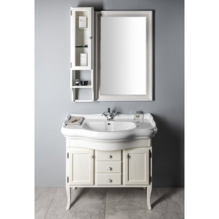 Sapho RETRO szafka do lustra 25x115cm starobiała lewa 1706