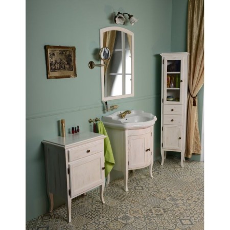 Sapho RETRO szafka 60x80x38 cm starobiała lewa 1714