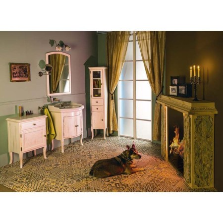 Sapho RETRO szafka 60x80x38 cm starobiała lewa 1714