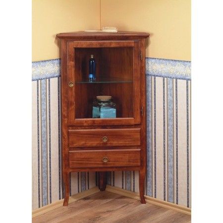 Sapho RETRO szafka narożna 60x120x47cm buk prawa 1715