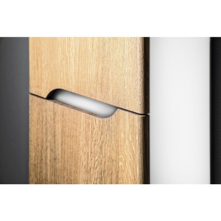 Sapho MEDIENA szafka wysoka 40x140x20cm 2 drzwiczki lewa/prawa biały mat/dąb natural MD452