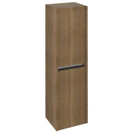 Sapho NIRONA szafka wysoka 35x140x30cm 2 drzwiczki lewe/prawe dąb Sherwood NR350-1515