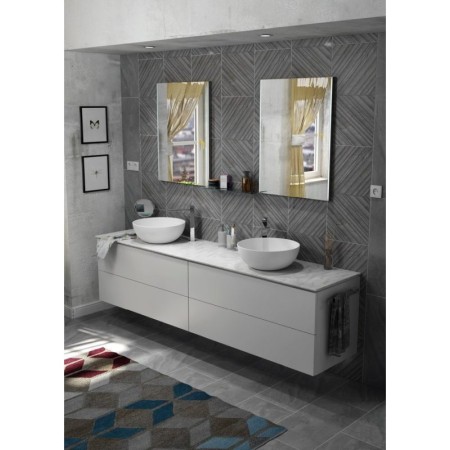 Sapho TREOS szafka umywalkowa 110x53x50.5cm biały mat TS110-3131