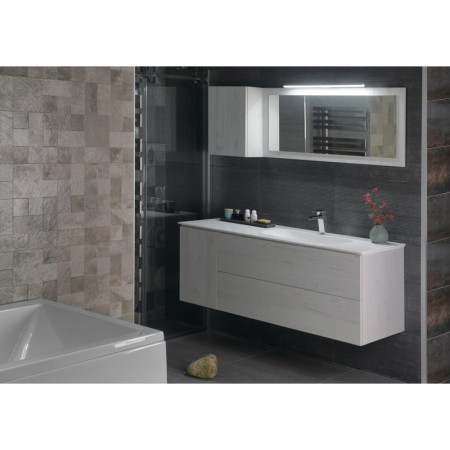 Sapho TREOS szafka wisząca dolna 35x53x50.5cm lewa/prawa dąb Polar TS035-1010
