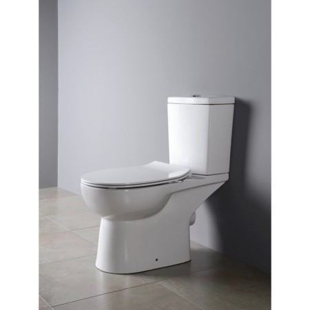 Sapho KAIRO kompakt WC odpływ poziomy biały PC105