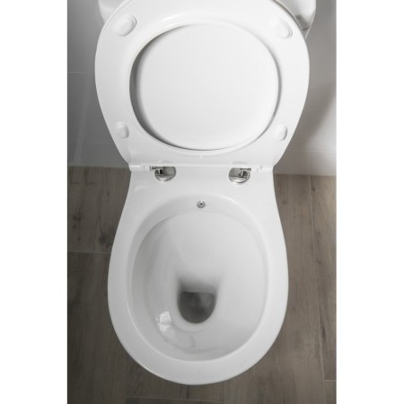 Sapho KAIRO CLEANWASH kompakt WC z funkcją bidetu odpływ poziomy biały PC106