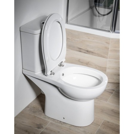Sapho KAIRO CLEANWASH kompakt WC z funkcją bidetu odpływ poziomy biały PC106