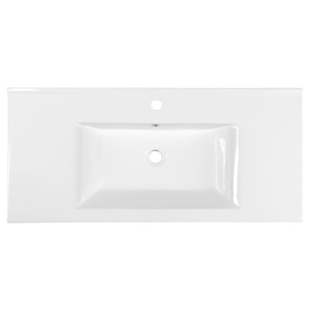 Aqualine ZUNO 100 umywalka meblowa 100x45cm biała 9100