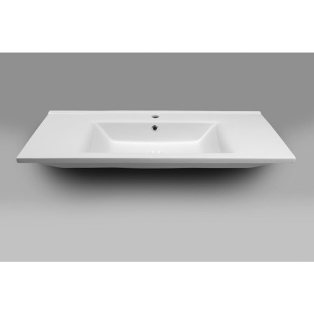 Aqualine ZUNO 100 umywalka meblowa 100x45cm biała 9100