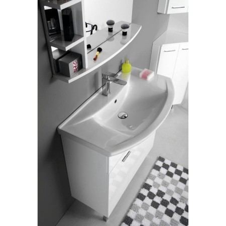 Aqualine ZERO 86 umywalka meblowa 86x50cm biała 6085