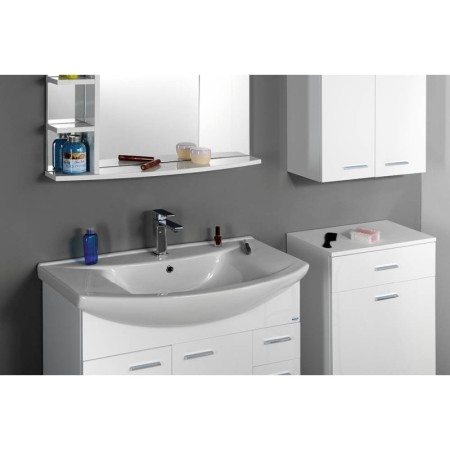 Aqualine ZERO 86 umywalka meblowa 86x50cm biała 6085