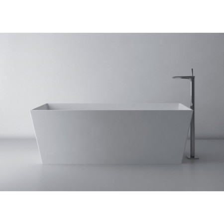 Gelco KVADRIE wanna kompozytowa 1590x650x550mm objętość 360l biały połysk GVKV1590