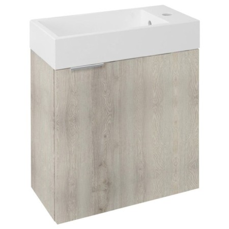 Sapho LATUS IV szafka umywalkowa 49.5x50x24.5 cm dąb Mocca LT410-1212