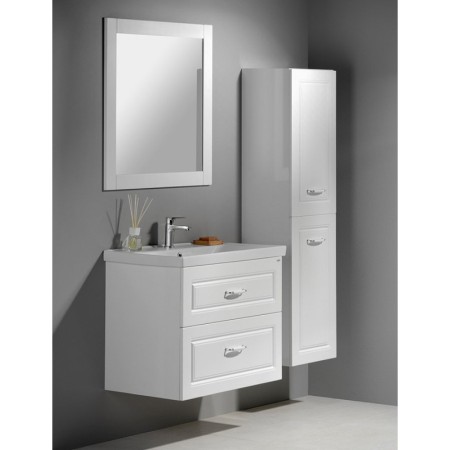 Aqualine FAVOLO szafka umywalkowa 52x72.5x44cm biały mat FV255