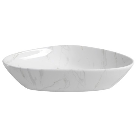 Sapho DALMA umywalka ceramiczna 585x14x39 cm carrara MM217