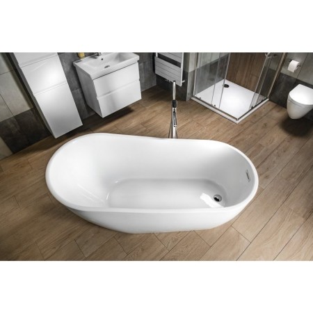 Aqualine TISA wanna wolnostojąca 170x80cm biały E1780