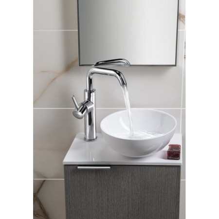 Sapho LATUS X szafka umywalkowa 394x50x22cm biała (LT110) LT110-3030