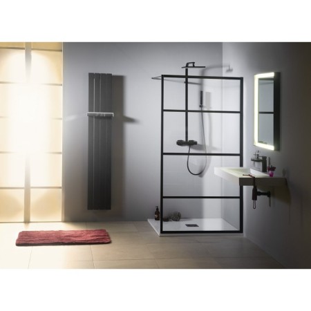 Gelco CURE BLACK walk-in 1000 mm szkło czyste CB100