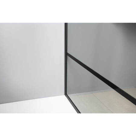 Gelco CURE BLACK walk-in 1200 mm szkło czyste CB120