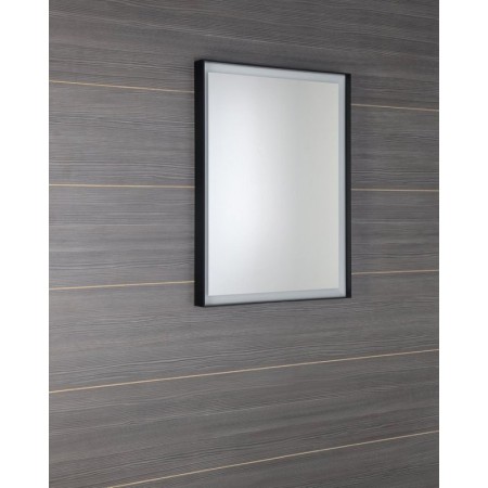 Sapho SORT lustro z oświetleniem LED 60x80cm czarny mat ST080
