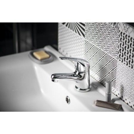 Bruckner HOFFER bateria umywalkowa bez odpływu chrom 424.002.1