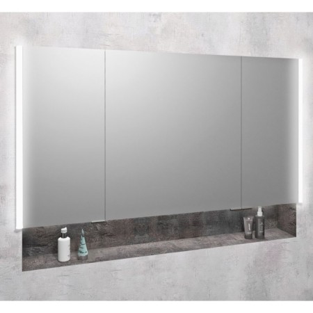 Sapho INTEGRA szafka z lustrem do zabudowy oświetlenie LED 125x70cm IN125