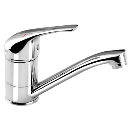 Bruckner HOFFER bateria umywalkowa bez odpływu obrotową wylewką chrom 424.001.1