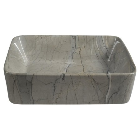 Sapho DALMA umywalka ceramiczna 48x13x38 cm grigio MM513