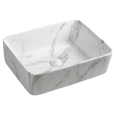 Sapho DALMA umywalka ceramiczna 48x13x38 cm carrara MM517