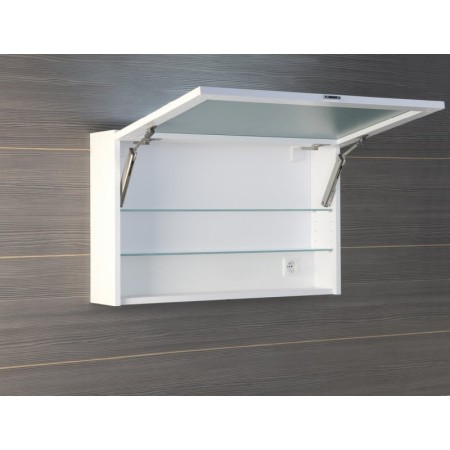 Sapho CLOE szafka z lustrem z oświetleniem LED 80x50x18cm biała CE080-0030