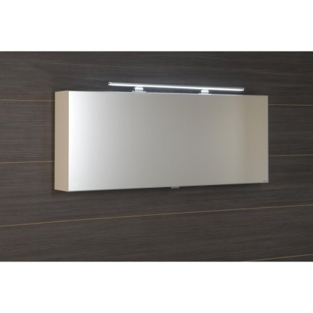 Sapho CLOE szafka z lustrem z oświetleniem LED 120x50x18cm biała CE120-0030