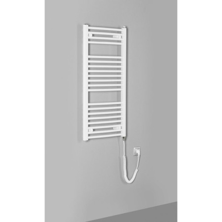 Aqualine ORBIT-E grzejnik elektryczny obły 450x960 mm 300 W biały ILEO94T