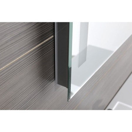 Aqualine Lustro z oświetleniem LED 100x80cm wyłącznik ATH7