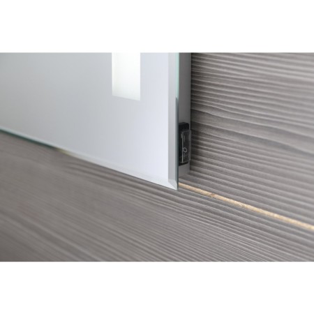 Aqualine Lustro z oświetleniem LED 100x80cm wyłącznik ATH7