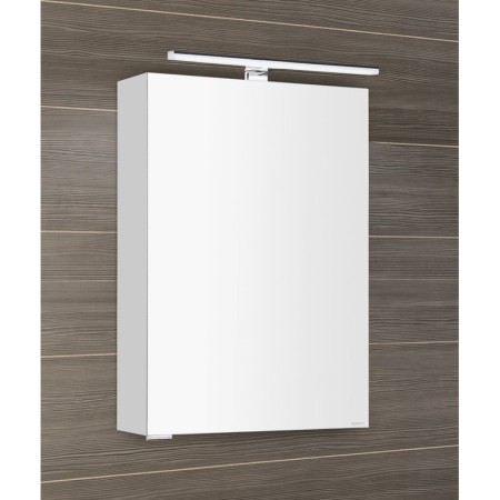 Sapho MIRRÓ szafka z lustrem oświetlenie LED 50x70x16cm lewa/prawa biała MC050-0030