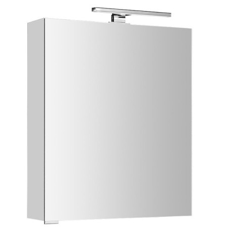 Sapho MIRRÓ szafka z lustrem oświetlenie LED 60x70x16cm lewa/prawa biała MC060-0030