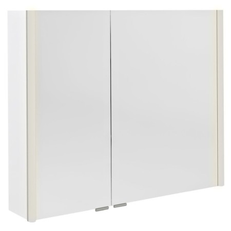 Sapho ALIX szafka z lustrem oświetlenie LED 86x70x17.5cm biała AX186-0030