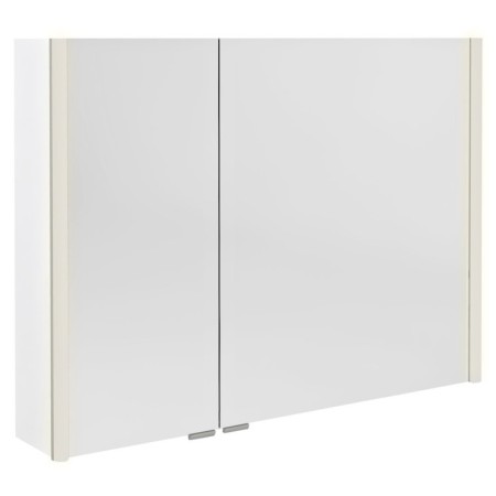Sapho ALIX szafka z lustrem oświetlenie LED 96x70x17.5cm biała AX196-0030
