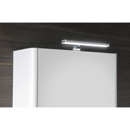 Sapho LUCIE szafka z lustrem z oświetleniem LED 55x70x17cm biała LU055-0030