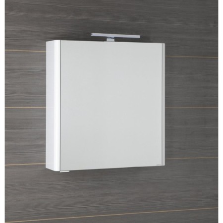 Sapho LUCIE szafka z lustrem z oświetleniem LED 65x70x17cm biała LU065-0030