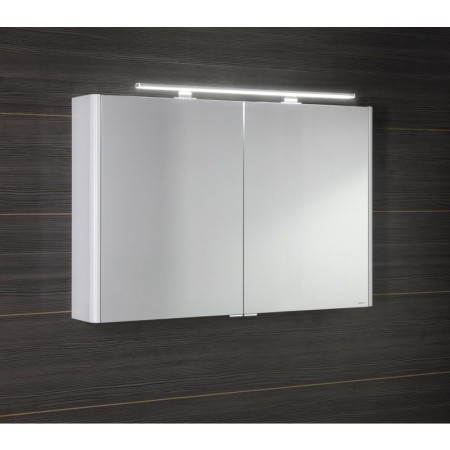 Sapho LUCIE szafka z lustrem z oświetleniem LED 106x70x17cm biała LU105-0030