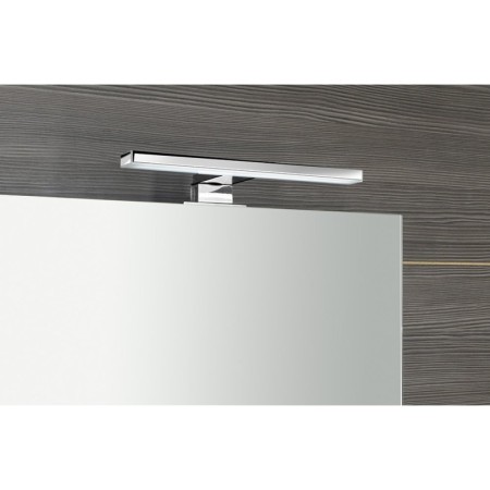 Sapho RIWA szafka z lustrem oświetlenie LED 60x70x17cm biały połysk RIW060-0030