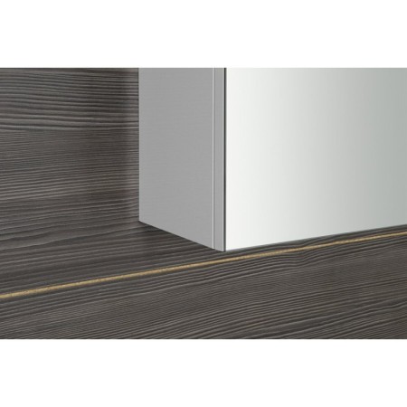 Sapho RIWA LED szafka z lustrem oświetlenie LED 81x70x17cm biały połysk RIW080-0030