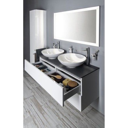 Sapho ODETTA szafka umywalkowa 118x50x43.5cm sosna rustykalna DT120-1616