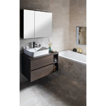 Sapho ODETTA szafka wisząca dolna 20x50x43.5cm sosna rustykalna DT200-1616