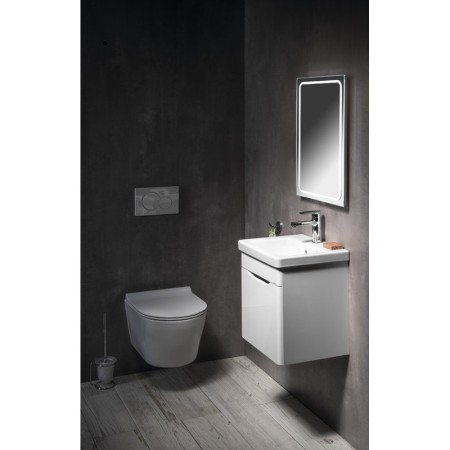 Sapho CITY umywalka ceramiczna 40x35cm biała KE040
