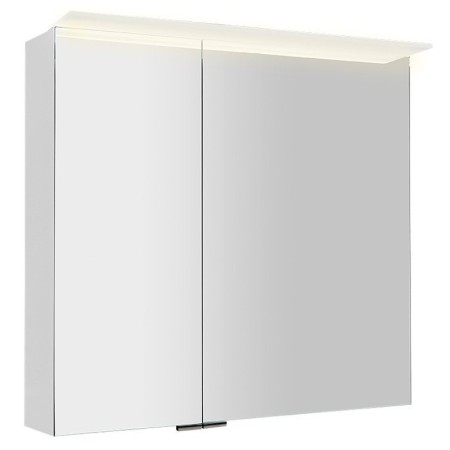 Sapho LINEX szafka z lustremoświetlenie LED 80x70x15cm biała LX080-0030